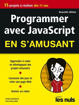 cover image of Programmer en s'amusant avec JavaScript 2e éd pour les Nuls